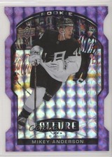 2020-21 Upper Deck Allure Rookie Purple Diamond 3/10 Mikey Anderson #83 05bx