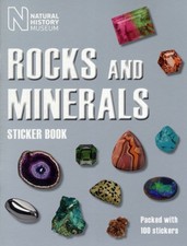 Rocks and Minerals Sticker Book by Natural History Museum (Paperback Book)
