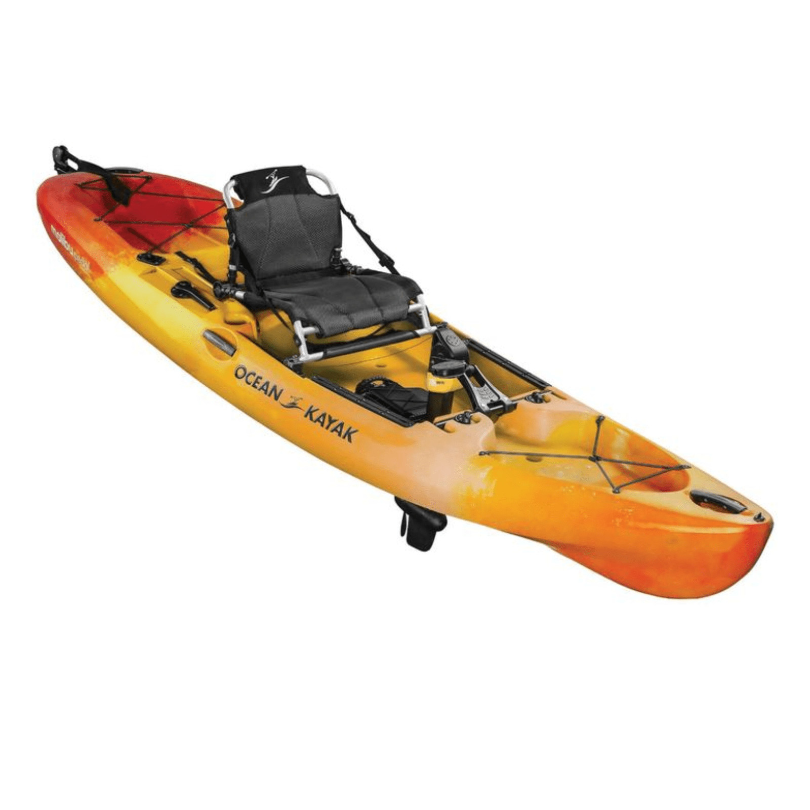 Malibu Pdl 12ft Sunrise Sit On Top Pedal Fishing Kayak