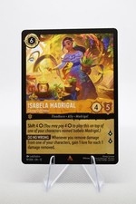 Isabela Madrigal - Caring Cultivator 19/204 Rare Wilds Unknown Lorcana Near Mint
