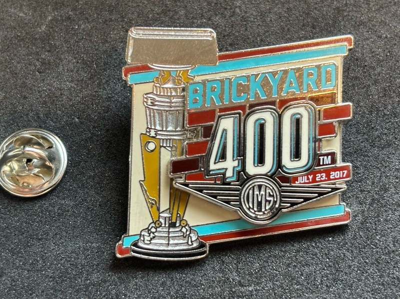 2017 Brickyard 400 Event Trophy Collector Pin Nascar Race Won K. Kahne