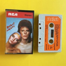 David Bowie Pin Ups Cassette Tape RCA International Release Paper Label