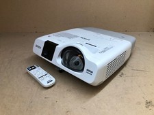 Epson EB-536Wi WXGA 3400 Lumens Projector 16:10 w/ Remote/Cables 3539 Lamp Hours