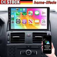 F&uuml;r Mercedes C Class W204 S204 2006-2011 Android Autoradio GPS NAVI WiFi Player