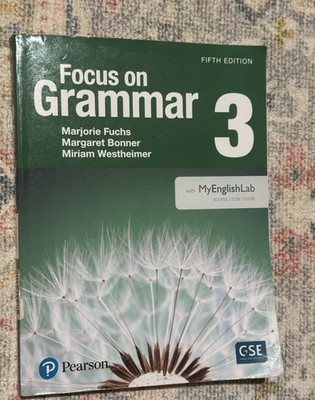 Focus on Grammar 3 Student Book with English lab 