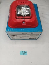 System Sensor P2RL Red Wall Horn Strobe Indoor Clear Lens *No Mount Bracket
