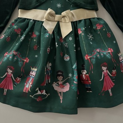 green emerald velvet dress Amazon.com: Bonnie Jean Christmas Nutcracker Ballet Print Shantung Dress  and Velvet Cardigan Set Red: Clothing, Shoes & Jewelry main image 1