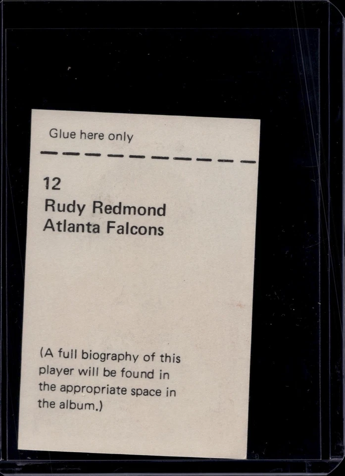 1971 NFLPA Wonderful World Stamps #5 Paul Gipson, Nm - Image 2 of 2