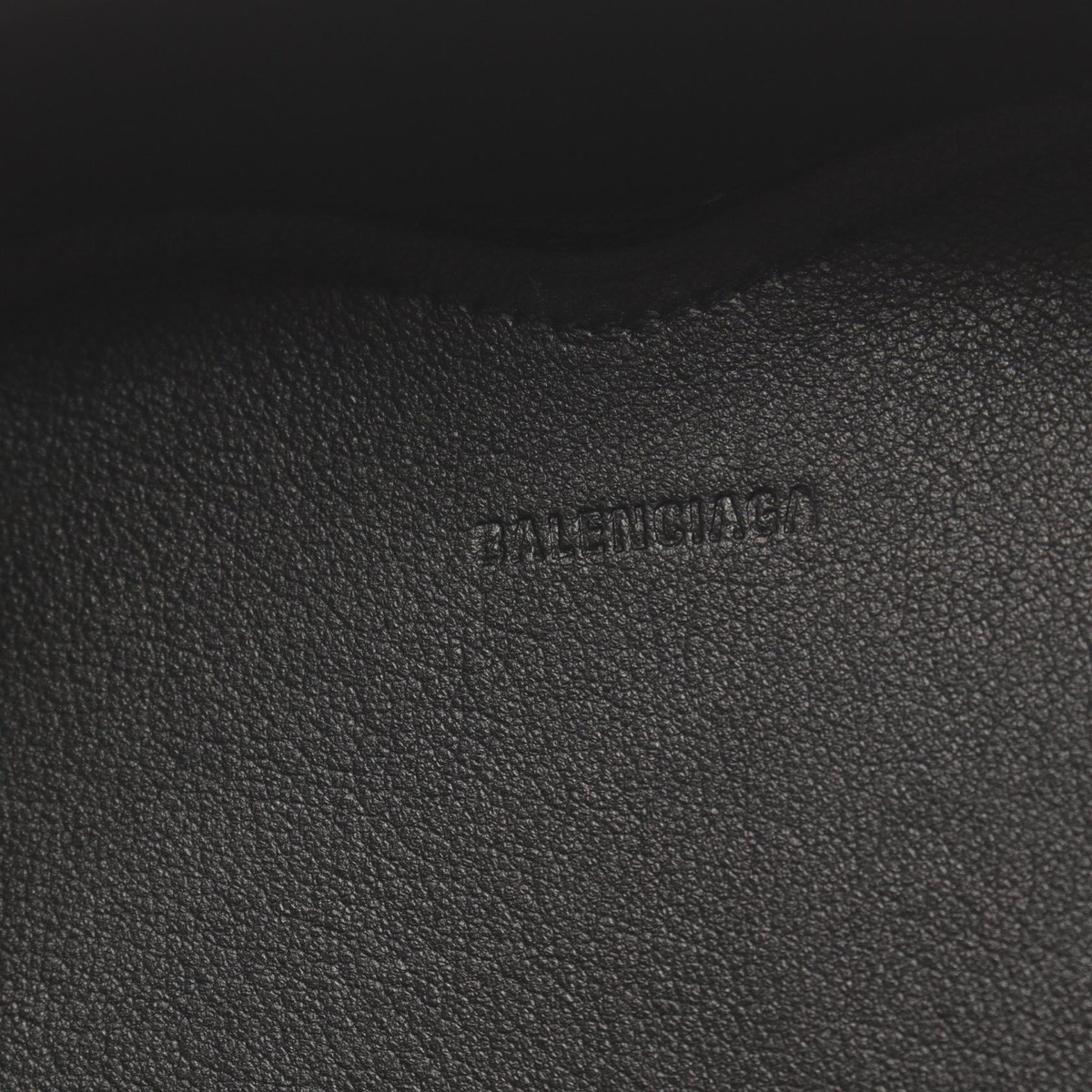 BALENCIAGA｜POUCHES (771674 1VG9Y 1000) BALENCIAGA mini bag Pouch 7716741VG9Y1000 leather Black NEW