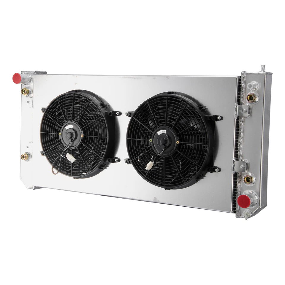 3-Row Radiator Shroud Fan For 03-09 Chevy Kodiak/GMC Topkick C4500 C5500 C6500 Foto 4 de 4