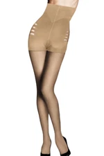 New Hose Maidenform X-Temp Body-Shaper Mini-Toner Sheers Nude Q0C241 MSRP-$20. L