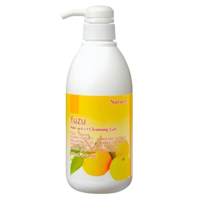 [US WAREHOUSE] Nursery Yuzu W Cleansing Gel 500ml/16.9fl oz Makeup Remover