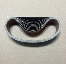 6x2-12- 600 Grit Lapidary Silicon Carbide Abrasive Sanding Belt 10 Pack