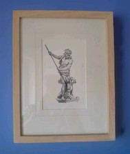 Piers Ottey Original Framed Artwork.