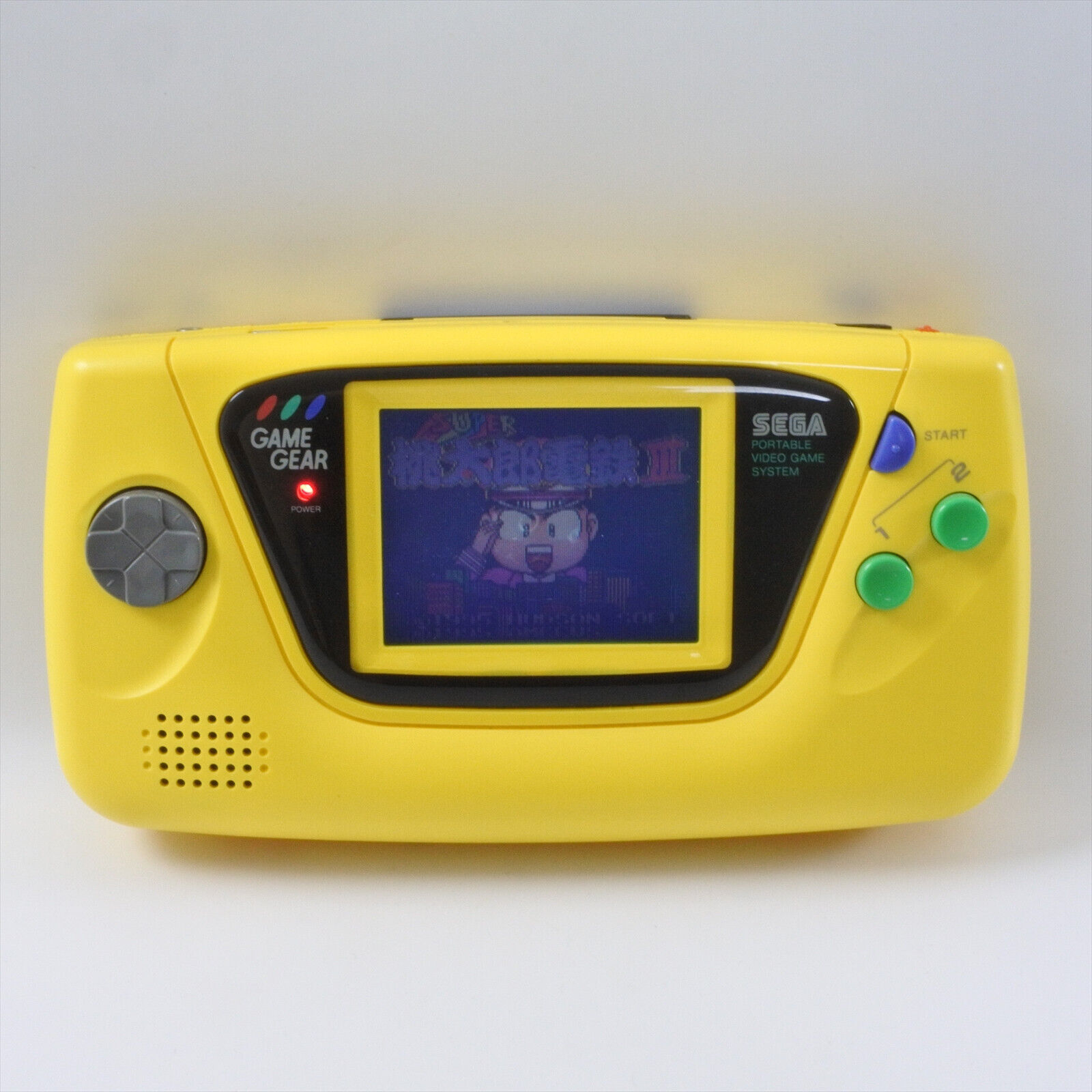 Game Gear YELLOW Console HGG-3210 Sega P41217230 gg