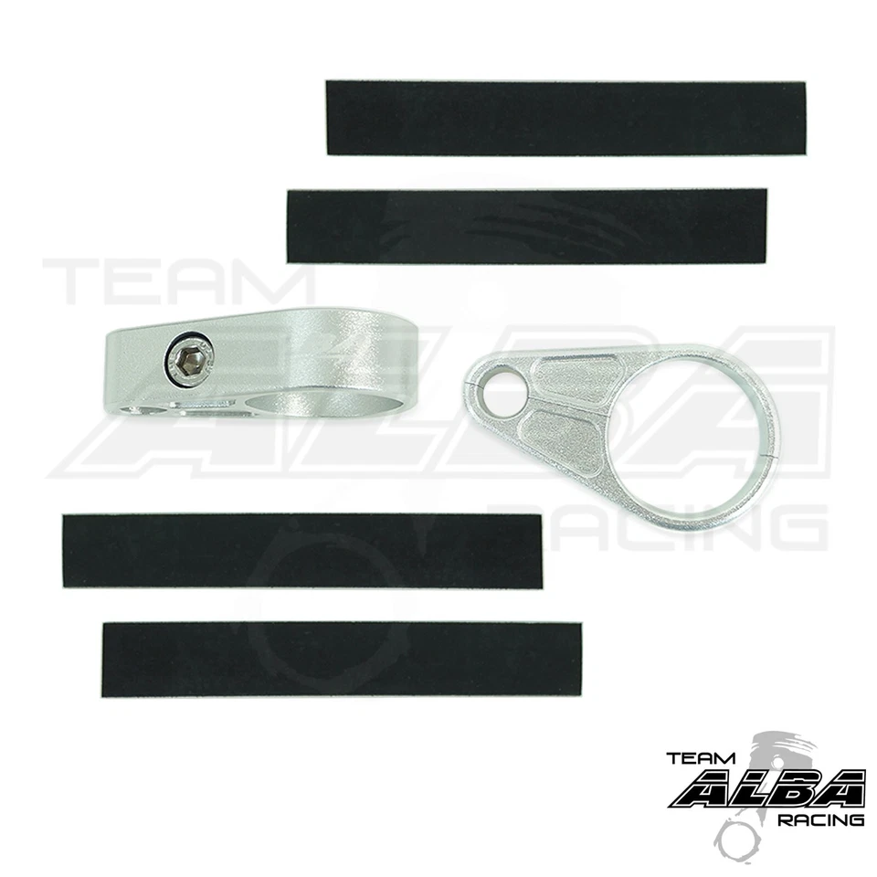 Yamaha YFZ 450 YFZ 450R Brake Line Clamps  BLC 002 S Alba Racing - Image 3 of 3