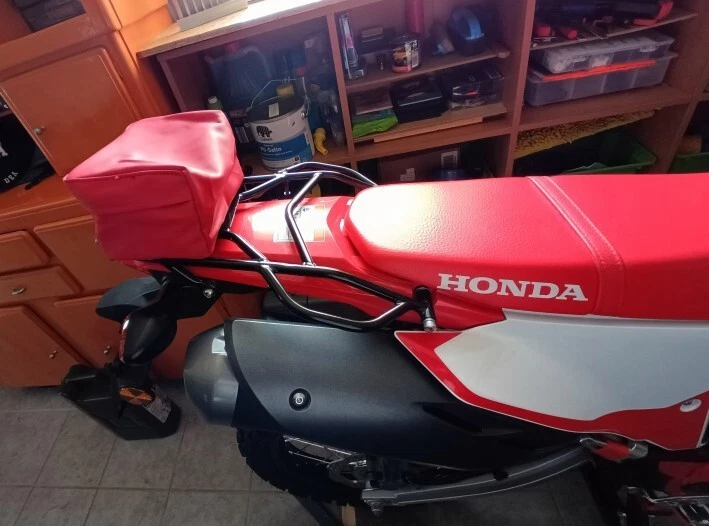 Bolsa de ferramentas para para-lamas traseira para HONDA CRF 110F 125F 150R 250L 250F 250R 250RX 300L - Imagem 3 de 4