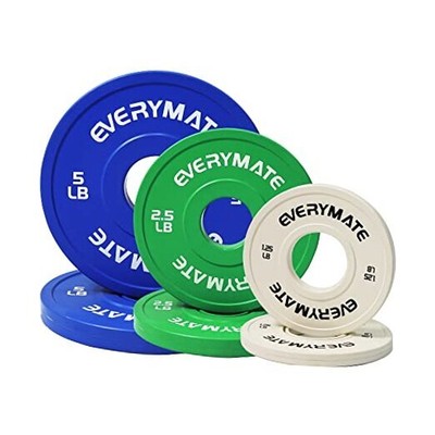 Change Weight Plates 1.25LB 2.5LB 5LB Set Fractional 17.5 LB (1.25+2.5+5) x2