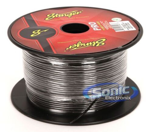 Stinger SPW318BK 500 ft. Roll of PRO Series Black 18 AWG Gauge Primary Wire - Picture 1 of 2