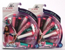 2 Hasbro Nerf Rebelle 12 Count Dart Refill Pack Age 8 Years Up