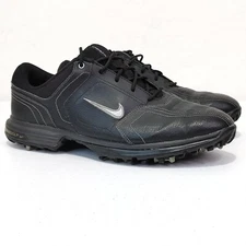 Nike Hertiage Men’s Black Golf Shoes 336040-001 Size 9.5