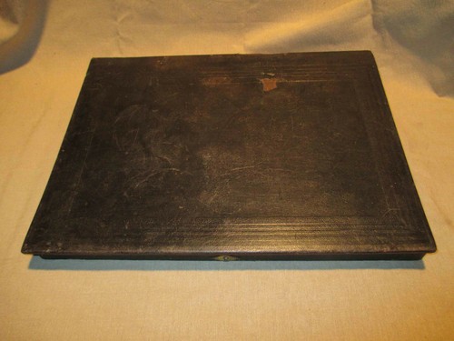 ancien grand écritoire de voyage ou de bureau fin XIX ème - Picture 2 of 10