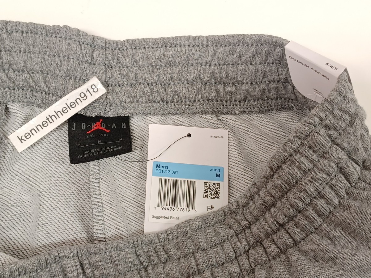 セレクト NIKE AIR JORDAN JUMPMAN FLEECE SHORTS DB1812-091 GREY MENS SIZE