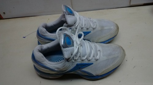 Reebok Easytone Women's White Blue Mesh Toning Training Walking Sneaker Shoes 9M - Picture 7 of 10