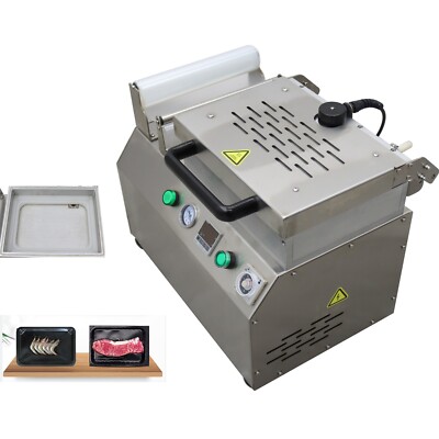 Food Meat Fruit Fresh-keeping Vacuum Skin Packaging Machine Close FittingMachine
