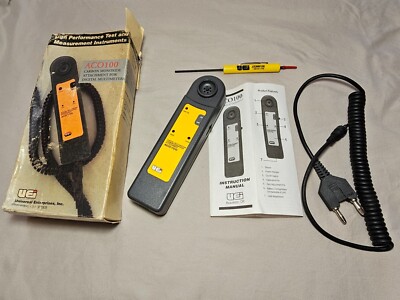 UEI ACO100 Carbon Monoxide Attachment For Digital Multimeters & JODMM1030 Wrench