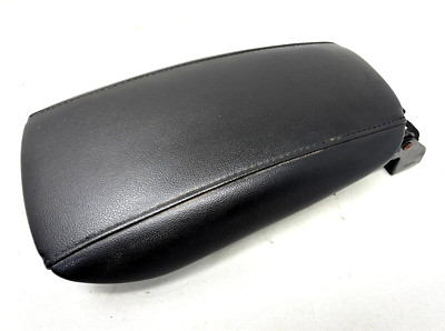 2013-2016 Ford Fusion Center Console Lid Armrest Black Leather Ash Stitch OEM
