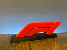 F1 Desk Sign | Formula 1 Stand | F1 Merch | Table Decor | Motorsport | Racing 