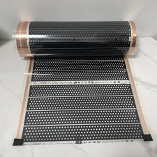110V Infrared Heating Film 50cm Wide 220w/m2 Warm Mat Electric Warm Floor System