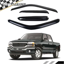 For CHEVY/GMC EXTENDED 99-06 Acrylic Window Vent Visor Sun Rain Deflector Guard