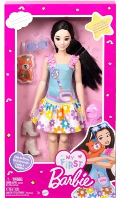 BARBIE MY FIRST BARBIE DOLL with a fox HLL22 Mattel | eBay