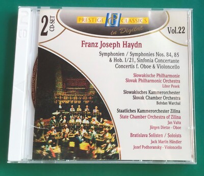 Franz Joseph Haydn, Symphonien Nr. 84,85 etc., 2 CD-Set, Versand kostenlos