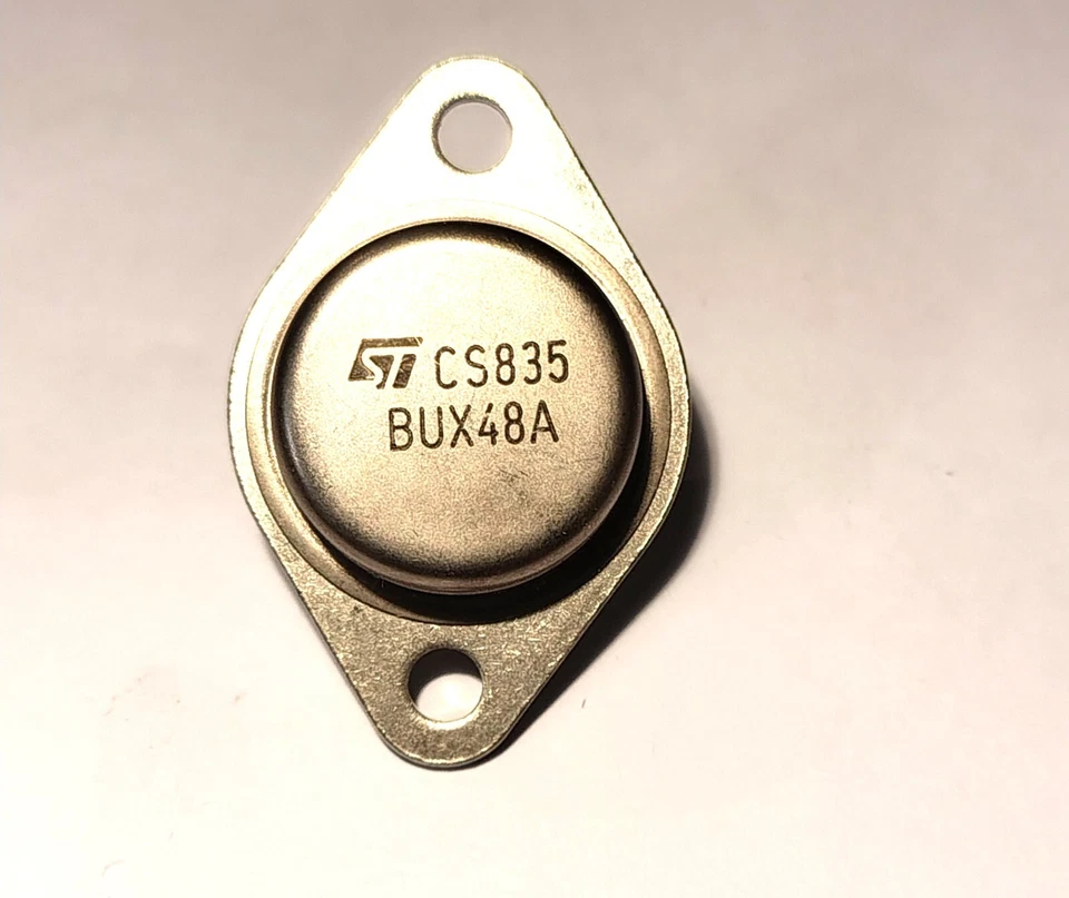 BUX48A HIGH POWER NPN SILICON TRANSISTOR 15A 4500V 175W