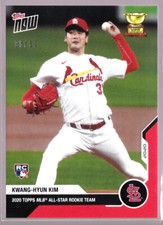 Kwang-Hyun Kim Cardinals All-Star Rookie Cup RC 2020 Topps NOW #RC-06 Red 08/10