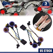 2x Headlamp Wiring Harness For 07-14 Chevrolet Suburban Tahoe Avalanche 15950809