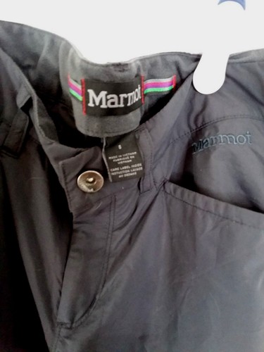 Marmot Stretch Dark Gray Quick Dry Hiking Outdoors Roll Up Pants Size 8 - Picture 3 of 4