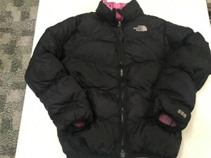 north face black winter coat