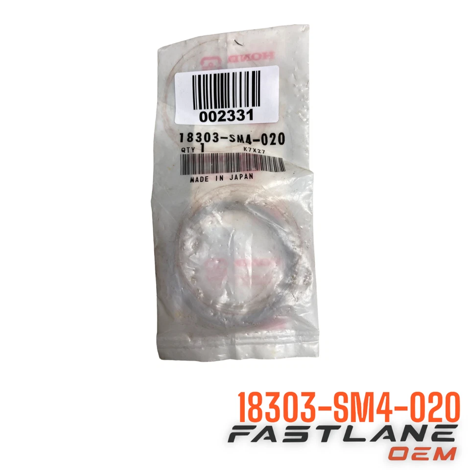 1990-2020 HONDACORD/CR-V/CR-Z/CIVIC JUNTA SILENCIADOR NOVO FABRICANTE DE EQUIPAMENTO ORIGINAL 18303-SM4-020 - Imagem 3 de 4