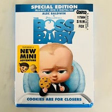Boss Baby - Blu-Ray  DVD - Special Edition - Alec Baldwin
