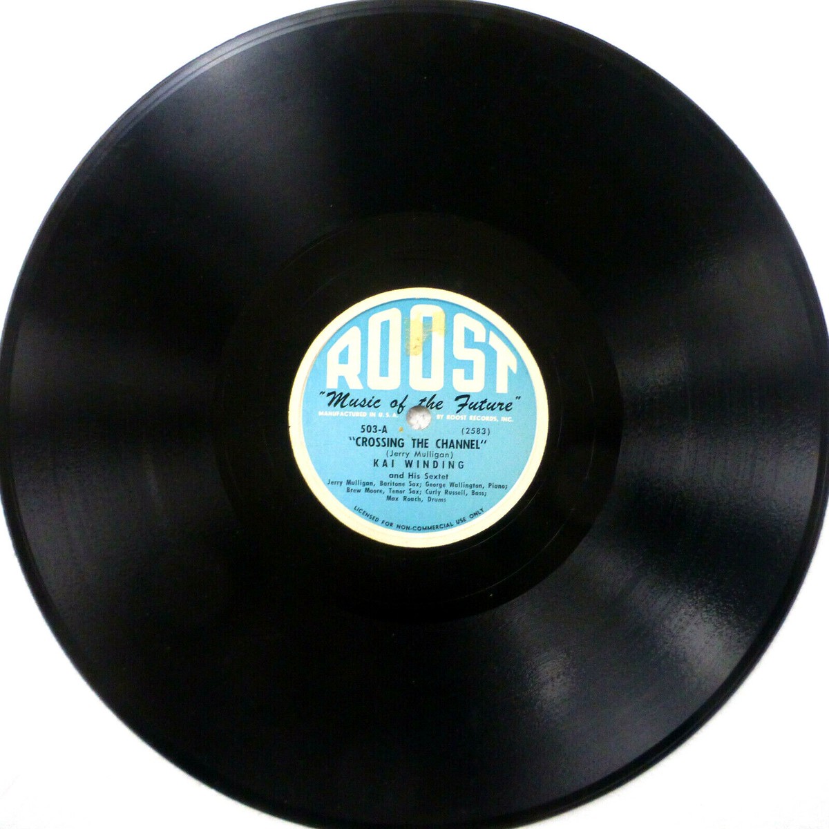 Kai Winding & his Sextet 78 CROSSING THE CHANNEL b/w SLEEPY BOP on