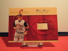 2005 Studio Masterstrokes Bat #25 Adam Dunn/250 SN 199/250