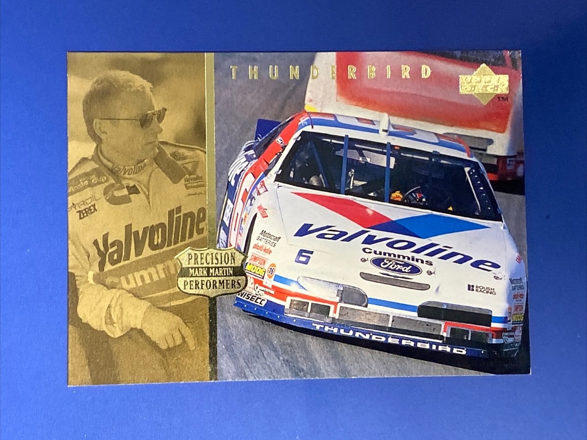 Rare Mark Martin #6 Valvoline Upper Deck 1996 Card #99 Precision