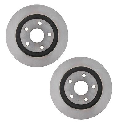 Pair Set 2 Rear Coated Disc Brake Rotors 330mm ACDelco For Dodge Durrango