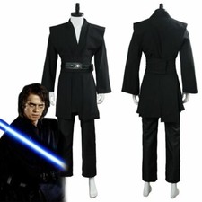 Tunic Costume Jedi Cosplay Costume Mens Halloween Cosplay Costume 3Color