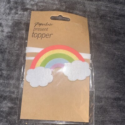 Paperchase Rainbow Geschenkaufleger - Nagelneu