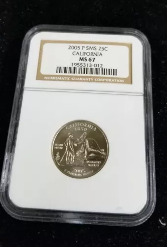 2005 P SMS 25C California MS NGC MS67